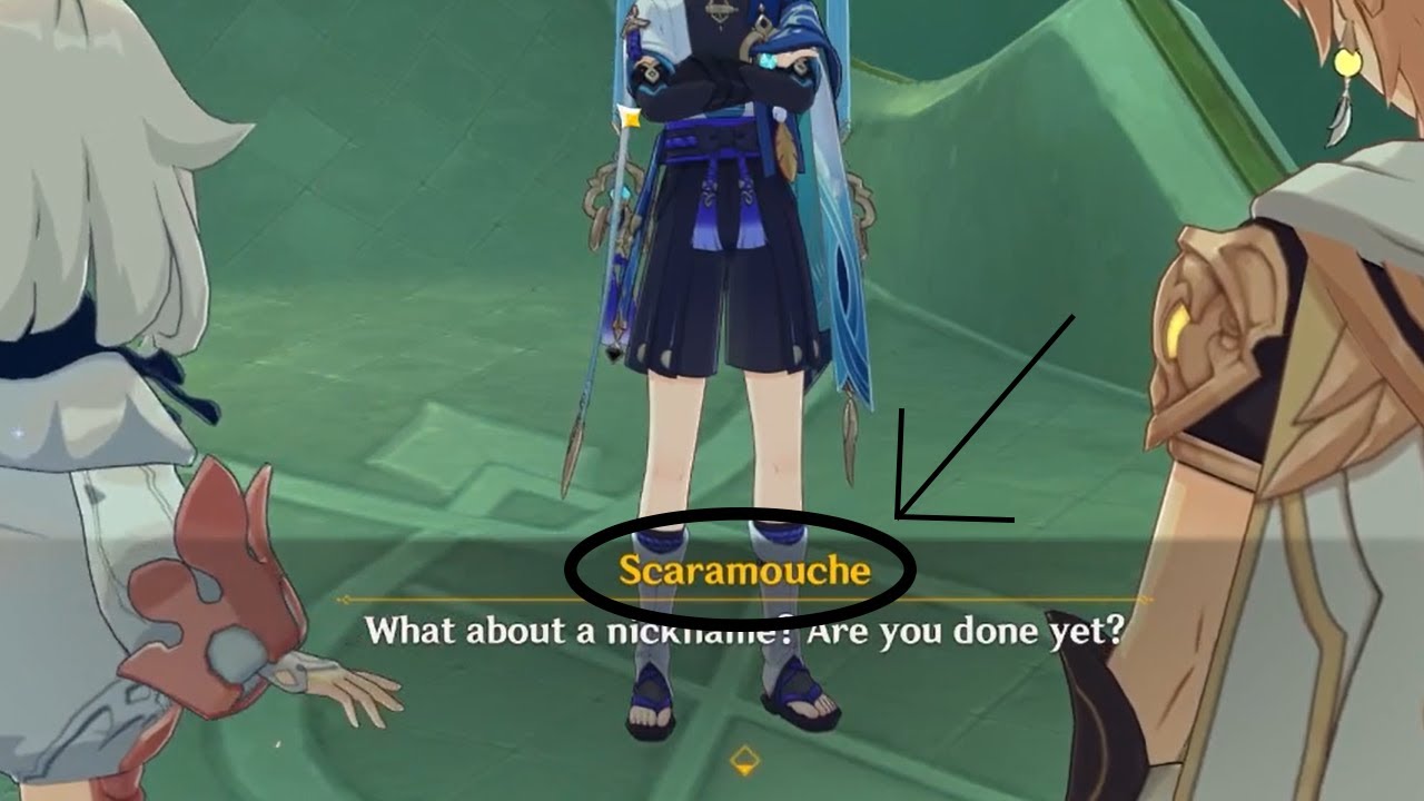 How To Change Scaramouche's Name In Genshin Impact