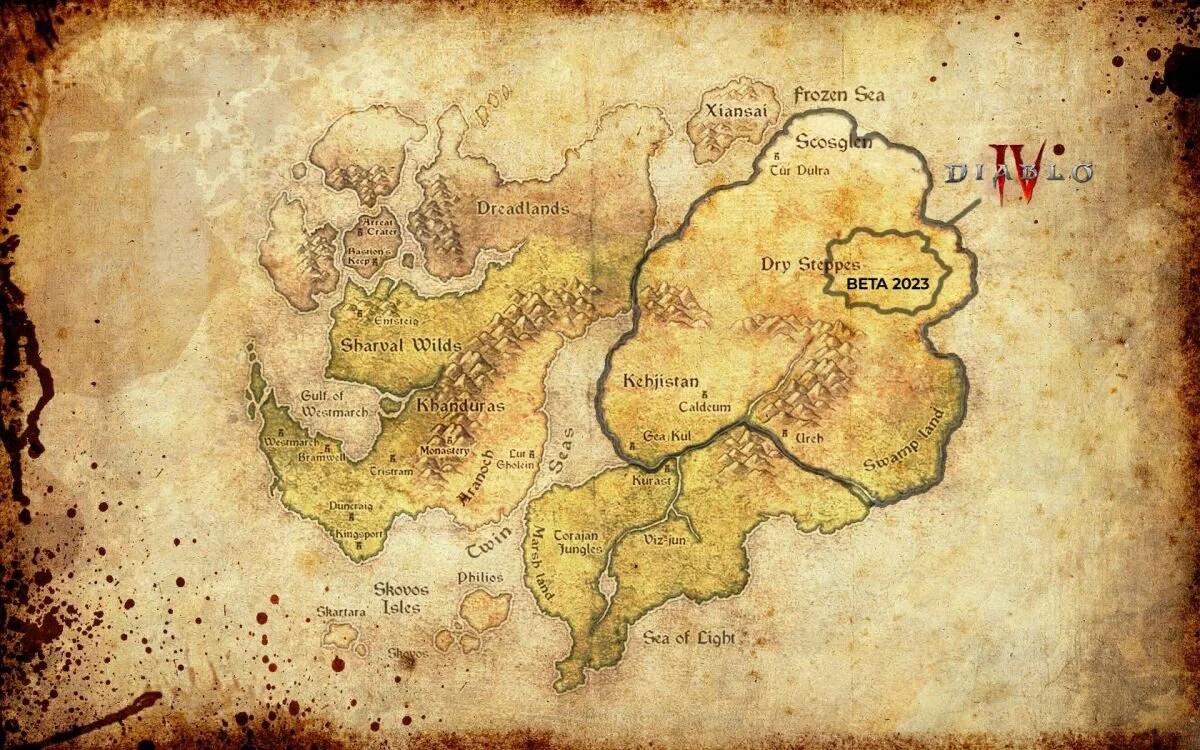 Diablo 4's Map Is Much Bigger Than You Think